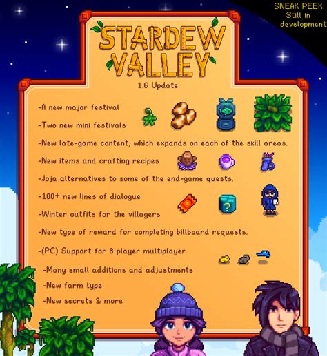 stardew valley 1.6 update switch release|Stardew Valley 1.6 update release date and patch notes we know .